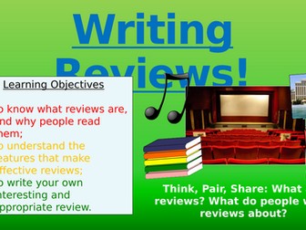 Writing Reviews!