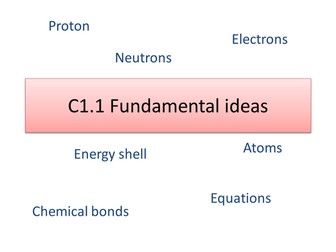 Unit 1 AQA chemistry revision