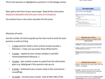 Walking talking mock revision.