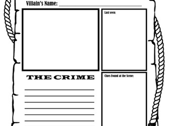 Wanted Free Printable Template