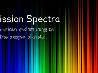 Emission Spectra