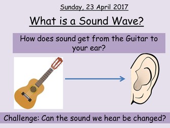 Activate 1 Physics 2.2 Sound and energy transfer