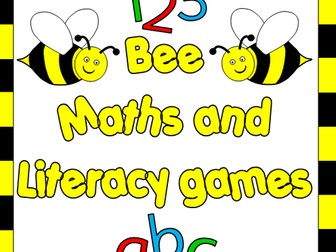 Buzzy Bee Maths and Literacy games