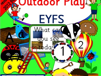 Outdoor play EYFS