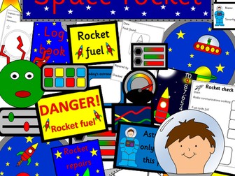 Space rocket role play pack