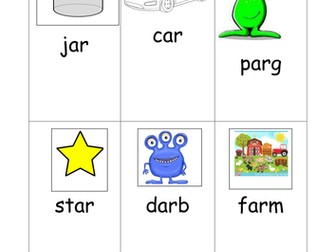 ar phoneme real and alien words