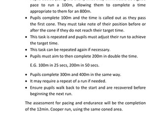 Athletics - Pace Running