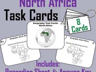 North Africa Task Cards