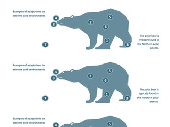 AQA GCSE Geography Living World: Cold Environments: Alaska Case Study Lessons