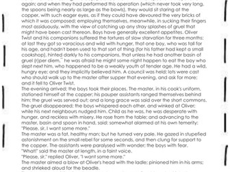 19th Century Fiction Extracts and Questions – Charles Dickens Collection