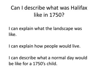 Pre industrial revolution (Halifax)