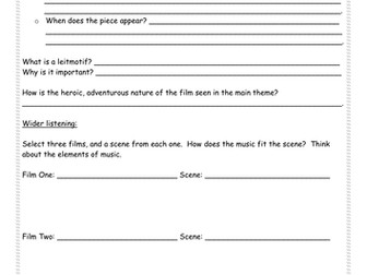 GCSE Edexcel 9-1 Star Wars Work Booklet