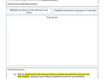 WAGALL- 6 mark questions on Allotropes of carbon