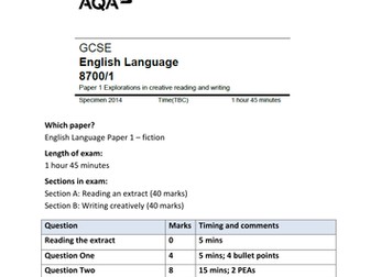 AQA English Language revision guide