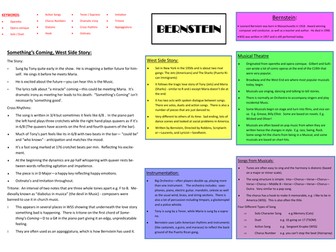 Bernstein GCSE Revision Placemat