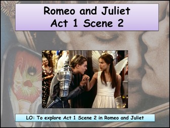 Romeo and Juliet Act 1 Scene 2