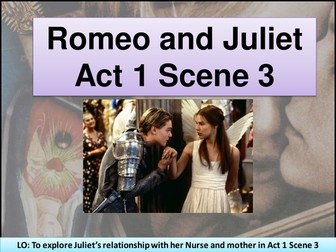 Romeo and Juliet Act 1 Scene 3