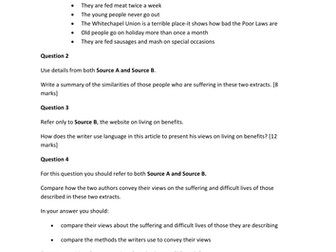 AQA English Language Paper 2 Practice
