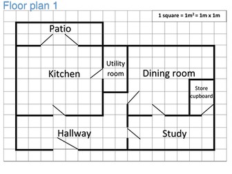 Floor plan area and perimeter functional skills activity