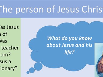 OCR NEW AS (Developments in Christian Thought) Jesus Christ Lessons