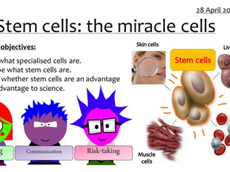 KS3 Stem Cells Lesson OUTSTANDING