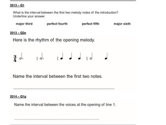 AQA A2 Level Music Unit 4 MUSC4 Theory Question Broken Down