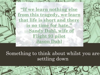 AQA GCSE English Lang - 9/11