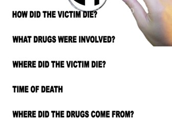 Body in the Park - A  murder mystery group activity for KS 4 & 5 and beyond