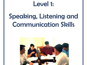City and Guilds Functional Skills S&L&C  Level 1