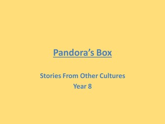 Pandora's Box - Greek Theatre