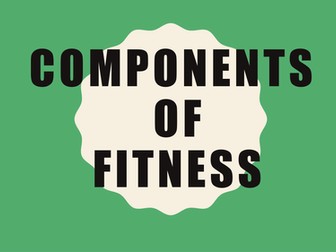 AS PE Edexcel NEW SPEC - Principles of Training and Methods of Training.