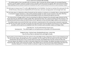 AS PE Edexcel NEW SPEC - Fitness Testing and Analysis