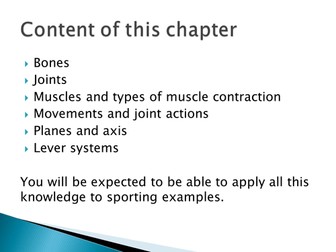 AS PE Edexcel NEW SPEC - Skeleton, Muscles and Movement Analysis. Effects of a Warm Up on these.