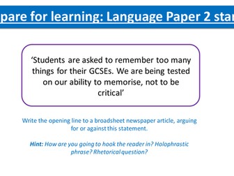Sign of Four Revision Lesson