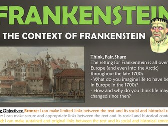 Frankenstein: The Context of Frankenstein