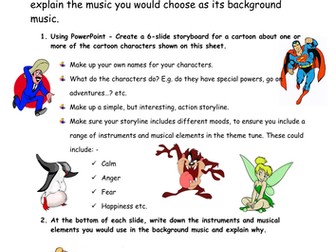 COVER WORK - FILM/CARTOON MUSIC