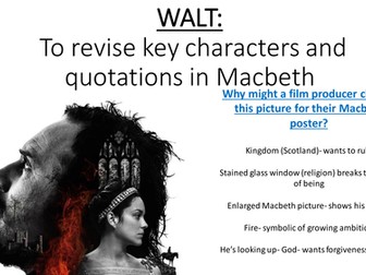 Macbeth revision pack