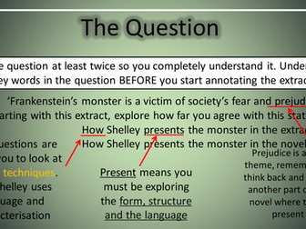 Frankenstein GCSE revision