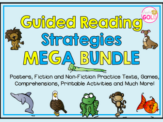 Guided Reading Strategies MEGA Bundle