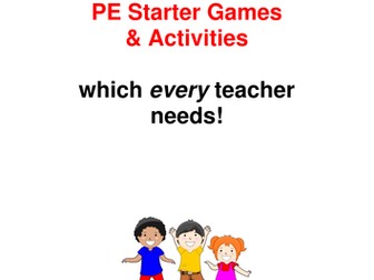 Fun PE Starter Games & Activities