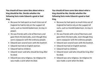 Edward the Confessor: a good or bad king?