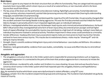 CRIMINOLOGY A LEVEL REVISION EDEXCEL