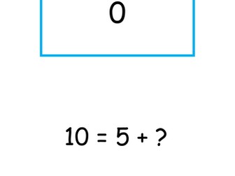 Treasure hunt number bonds to 10