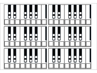Keyboard Labelling Sheet