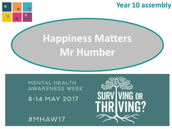 Mental Health Awareness - Happiness Matters