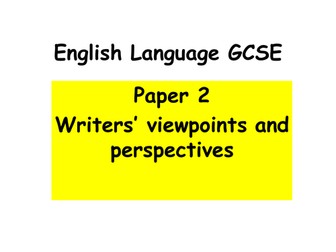 AQA New Specification English Language - Technology Paper - Question 2