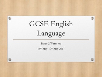 AQA English Language 9-1 Paper 2