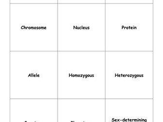GCSE Biology (OCR) Key Term Definition Flashcards (B1, B2, B3)