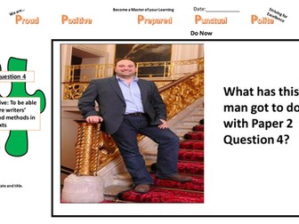 AQA paper 2 Question 4 Comparing Writers' viewpoints and perspectives