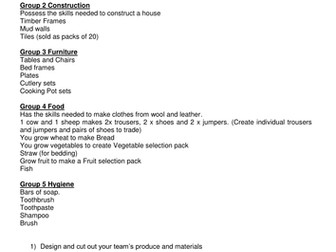CeFS Topic 1 - Purpose of Money